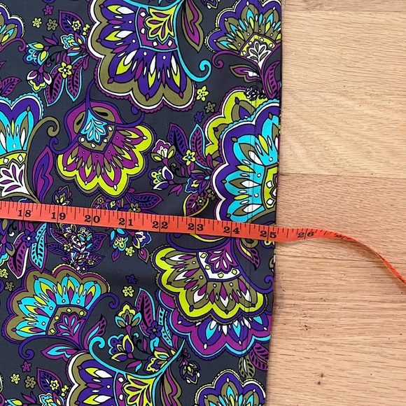 Athleta Swim Dress Paisley Blue/Purple/Grey. Size Medium - Picture 5 of 6